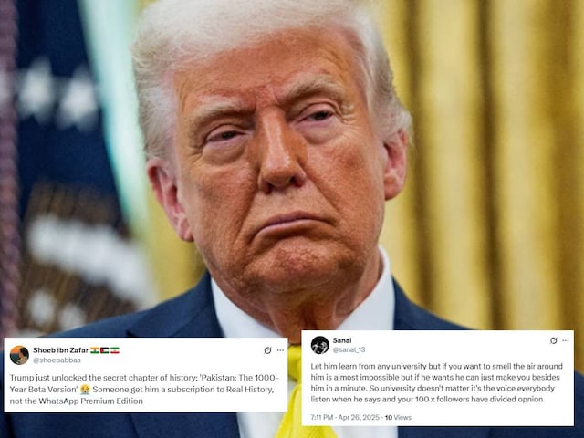 Indo-Pak has been fighting for 1000 years…. What did Trump say? People gave rail Indo-Pak has been fighting for 1000 years…. What did Trump say? People gave rail