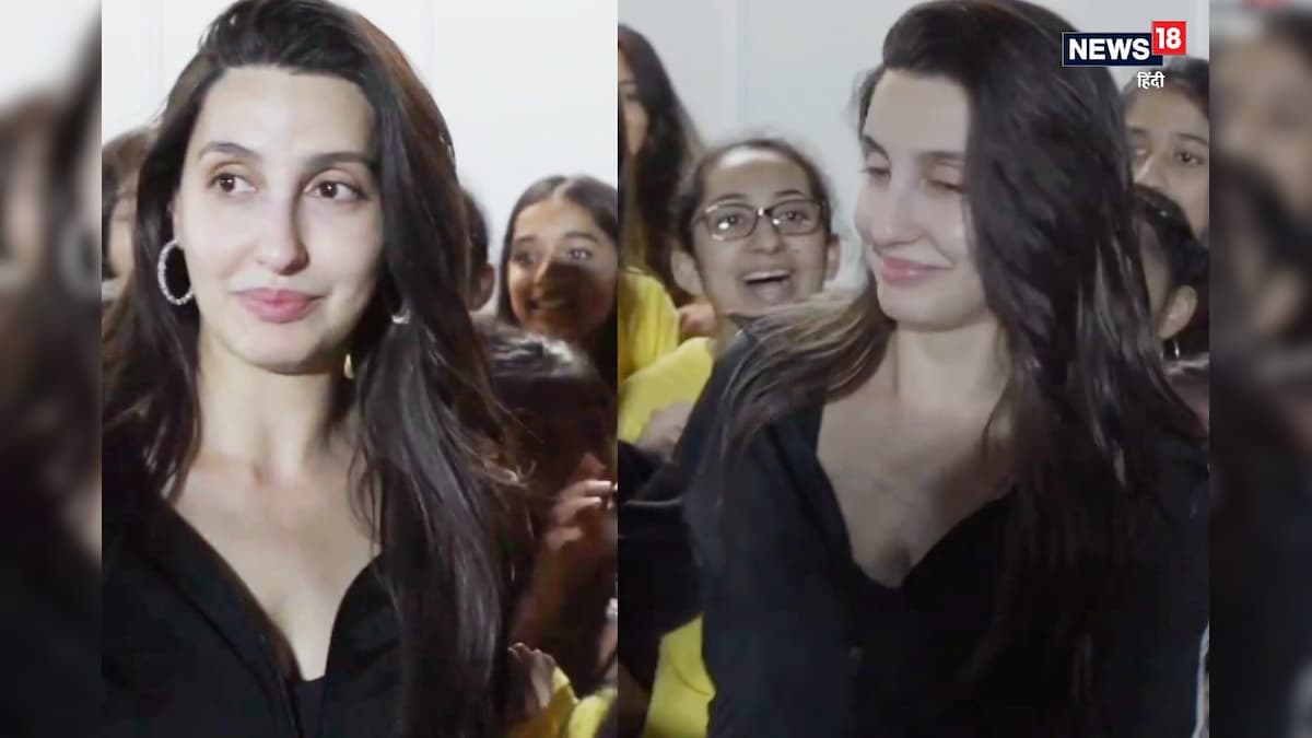 Young children gave such a gift to Nora Fatehi, emotional while sharing video – News-Patiala Hindi