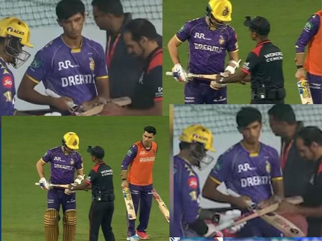 KKR batsmen opened in front of 27 camera, double disrespect KKR batsmen opened in front of 27 camera, double disrespect