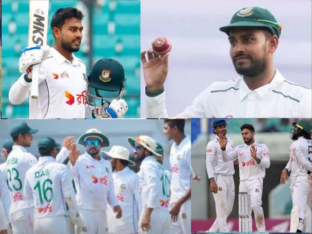 Zimbabwe kneels in front of Mehndi Hasan, first scored a century and then 5 wickets Zimbabwe kneels in front of Mehndi Hasan, first scored a century and then 5 wickets