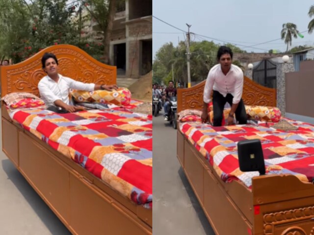 bed-car-2025-04-92586a2e3007759f68fc2885bec2da2f 'Lo brother, moving Oyo'! The boy also fitted a car, mattress, the public enjoyed fiercely