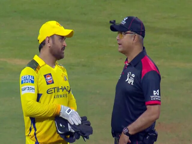 The umpire stopped again