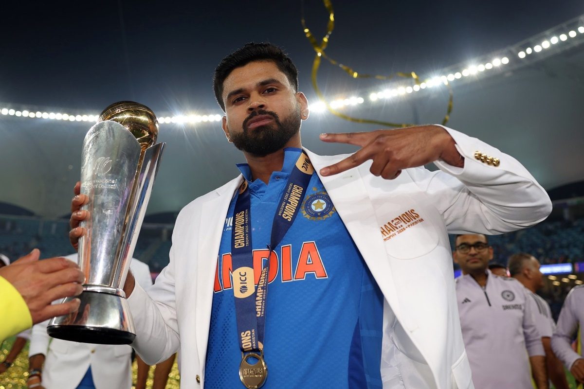 KKR के खिलाफ मैच से पहले अय्यर को मिली खुशखबरी, ICC ने बनाया बेस्ट प्लेयर ऑफ