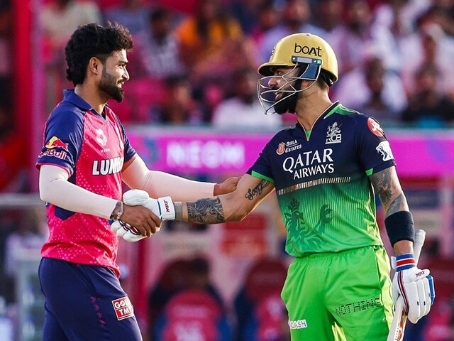 Brother is not saying to you ... Virat gets a fight, RR's young spinner solved