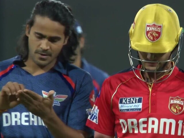 The shoulder hit the shoulder .. Dirty reaction given after was out, Digvesh sledged