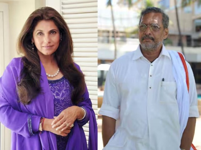 'I think she is not right ..' when Dimple Kapadia revealed about Nana Patekar