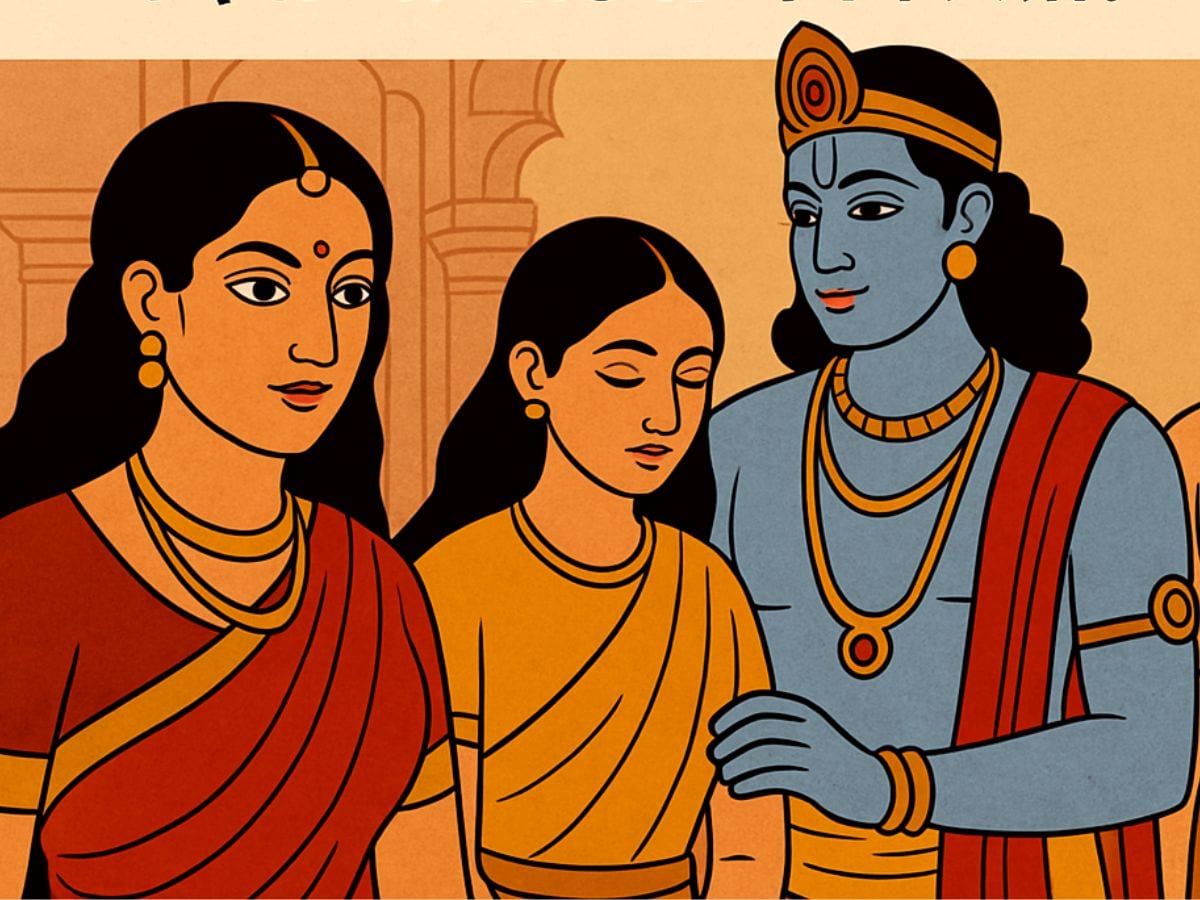 who was the Daughter of Yudhishthira and Draupadi who married to Shri Krishna son
