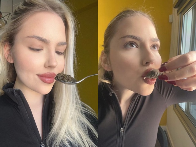 girl-eat-tea-leaves-2025-04-a2801b533bfcae1e9b332fb0705f5b0f Girl added to tea leaves eats twice daily - Girl is intoxicated, chewed like a mouth freshener!