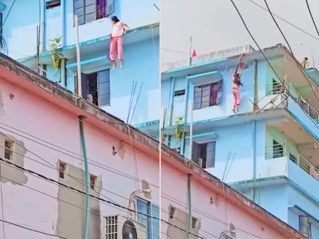 girl-jump-from-roof-2025-04-498b05137caddc102a4eba6b8b5b9301 A girl jumped from the roof of the house on the balcony, then jumped on the second roof, people started weaving stories after seeing the view!