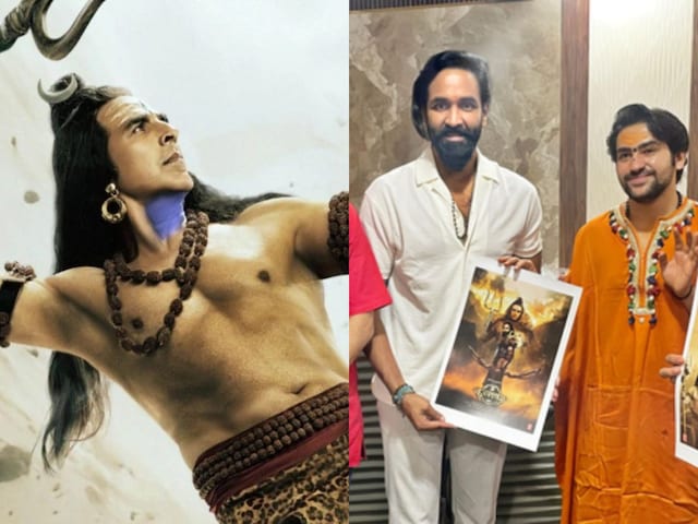 Akshay Kumar's first South film 'Kannappa' team met Dhirendra Shastri Akshay Kumar's first South film 'Kannappa' team met Dhirendra Shastri