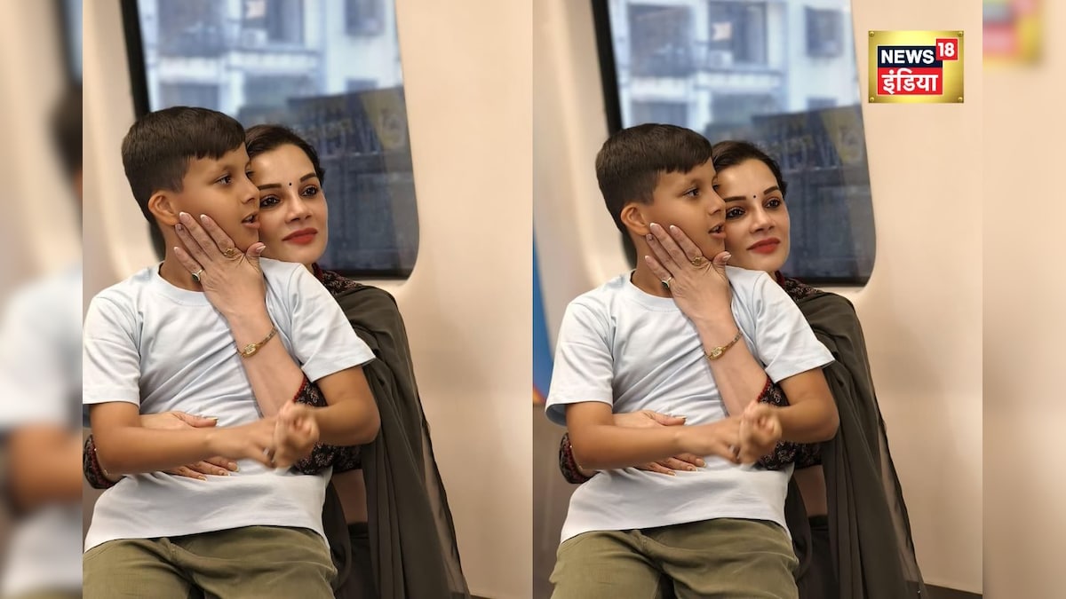 Kanika Maheshwari was seen having fun in the metro with son – News-Patiala Hindi