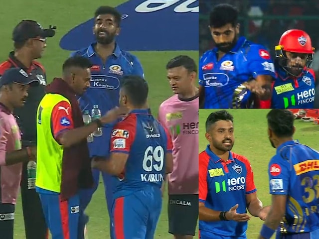 Bumrah collided with Karun Nair after beating 'Mat Aa ...' Bumrah collided with Karun Nair after beating 'Mat Aa ...'
