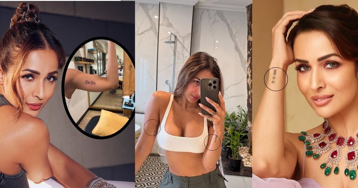 1 wrist, second hand, third on the waist … Malaika Arora opened the secret of her Tattoos, has got so many tattoos on the body