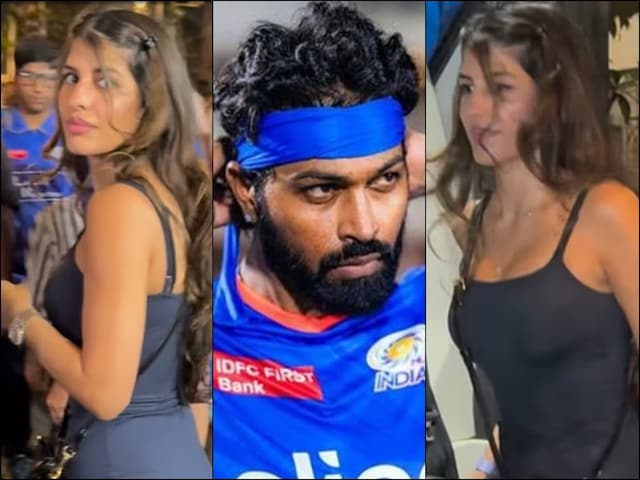 Jasmine Walia, who entered MI bus, travels with Hardik and the entire team Jasmine Walia, who entered MI bus, travels with Hardik and the entire team