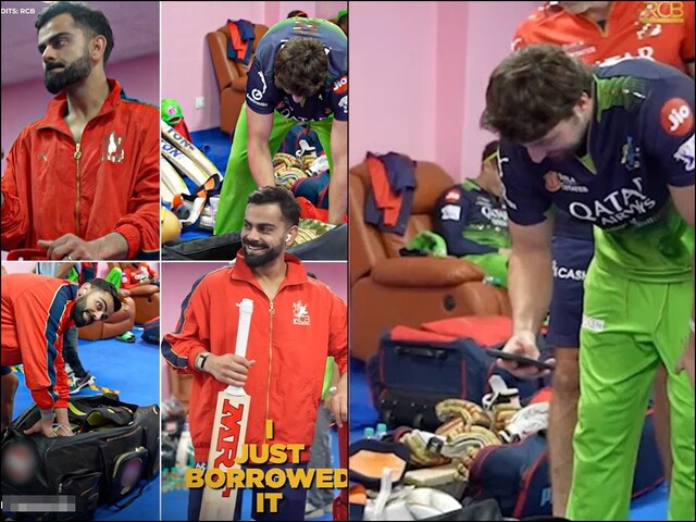 Everyone knew ..? Virat's bat theft, who in RCB's dressing room