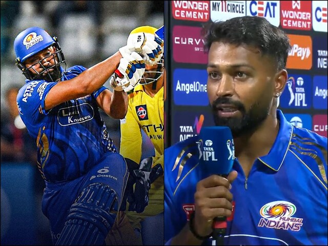 First fifty in 7 matches, Hardik Pandya's bang on Rohit's form