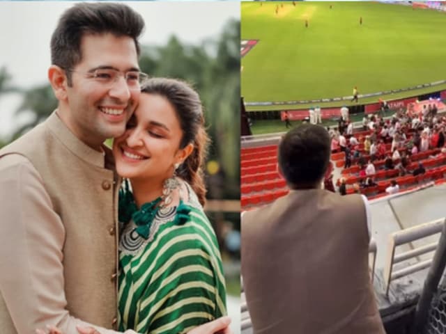 Raghav Chadha, after listening to 'Jiju Jiju' in IPL match, Parineeti also twisted Raghav Chadha, after listening to 'Jiju Jiju' in IPL match, Parineeti also twisted