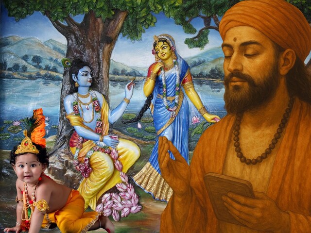 When a Muslim became a Muslim devotee, lived in devotion to Kanha, went to Vrindavan ..