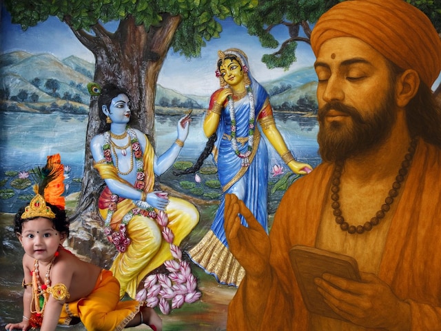 When a Muslim became a Muslim devotee, lived in devotion to Kanha, went to Vrindavan .. When a Muslim became a Muslim devotee, lived in devotion to Kanha, went to Vrindavan ..