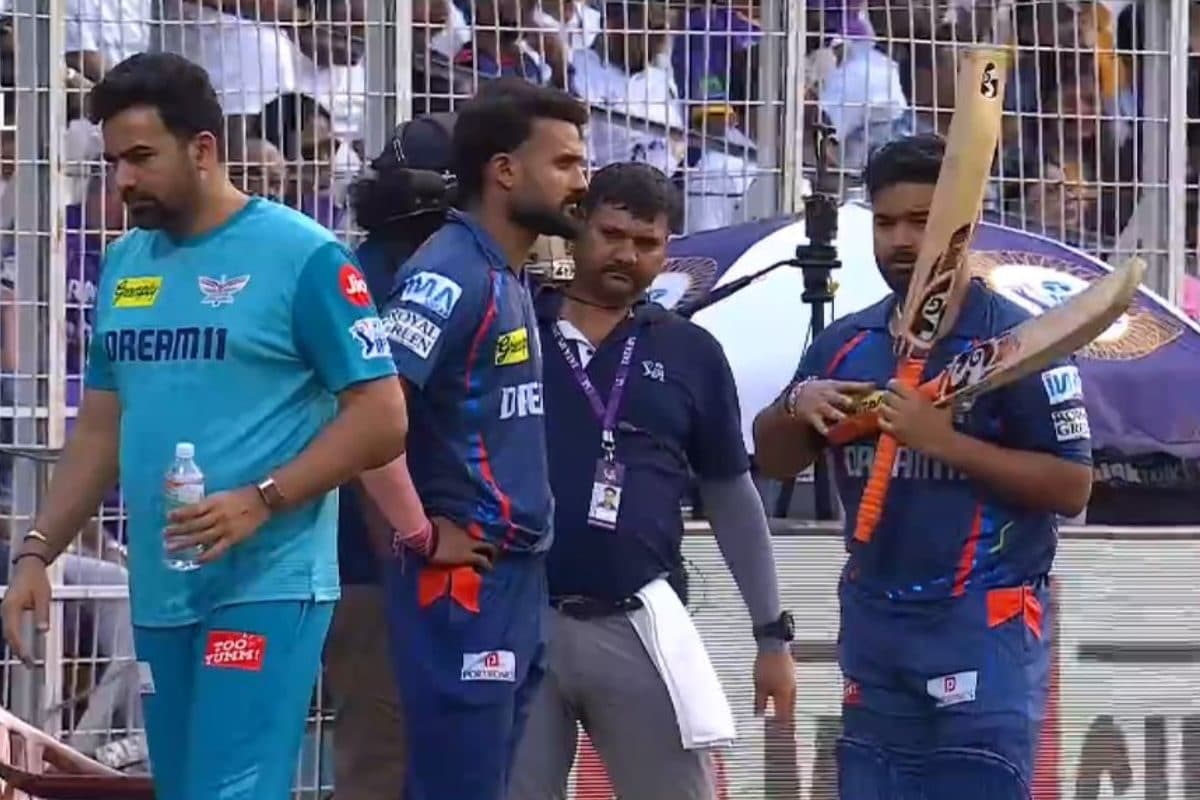 सीधे-साधे गेंदबाज पर आग बबूला हुए ऋषभ पंत, चौका पड़ने पर लगाई डांट