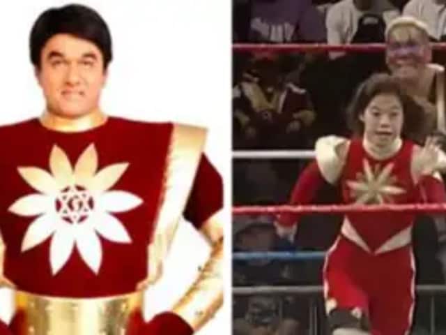 'Shaktimaan' Mukesh Khanna's costume opened, 90S female wrestler stole 'Shaktimaan' Mukesh Khanna's costume opened, 90S female wrestler stole