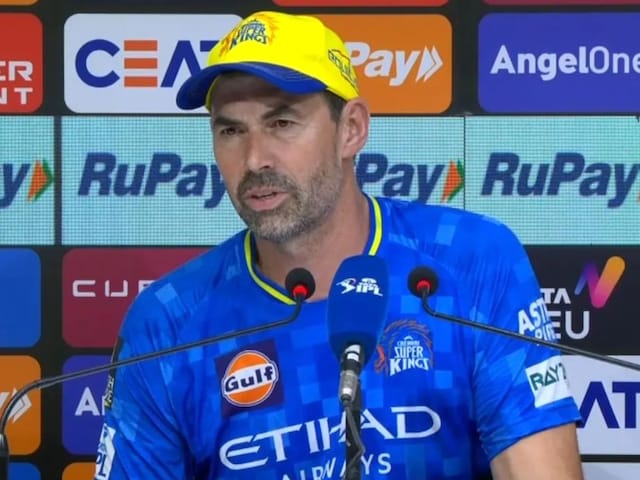 'We made a mistake in the auction ...' What did Fleming say on CSK's poor performance 'We made a mistake in the auction ...' What did Fleming say on CSK's poor performance