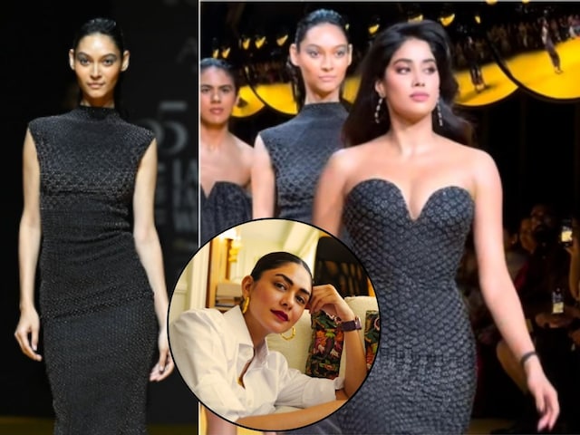 This model who walks the ramp behind Jahnavi Kapoor going viral, know why? This model who walks the ramp behind Jahnavi Kapoor going viral, know why?
