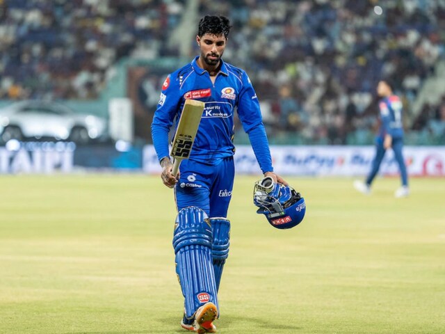 A gesture of the player who scored 25957 runs and Tilak Verma became out