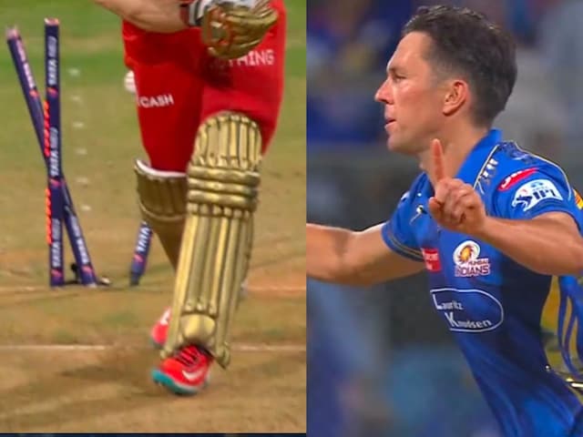 Mi Vs RCB: Fours on first ball, out on second ball, Mi's bowler took this way Mi Vs RCB: Fours on first ball, out on second ball, Mi's bowler took this way