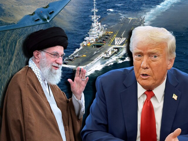 The ship to bury Osama is now ready to trample Iran! Trump made a plan