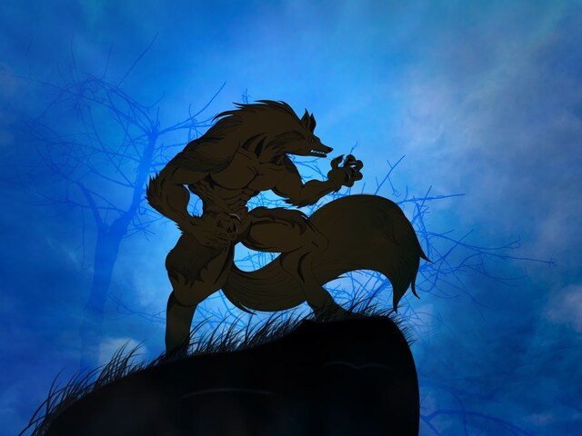 werewolf-skeleton-2025-04-5bab7ca1fbda955c749125907e59247c 'Half a human-half wolf', the sound of shouting from the forest overnight, people are scared to see the morning view!