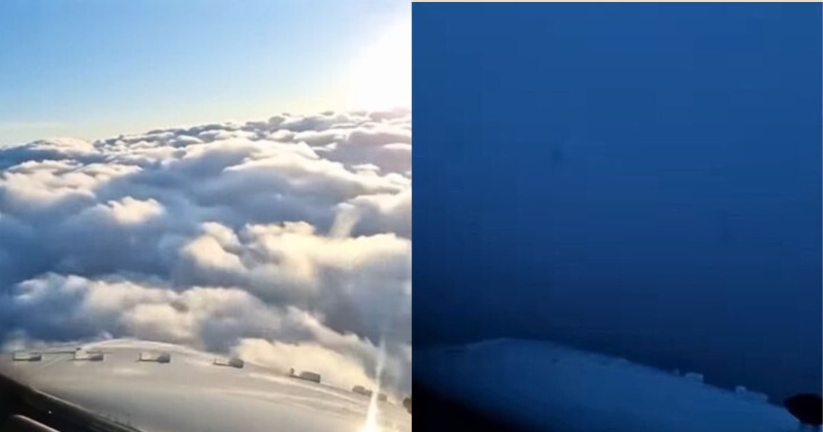 pilot point of view while landing plane viral video what pilot see when ...