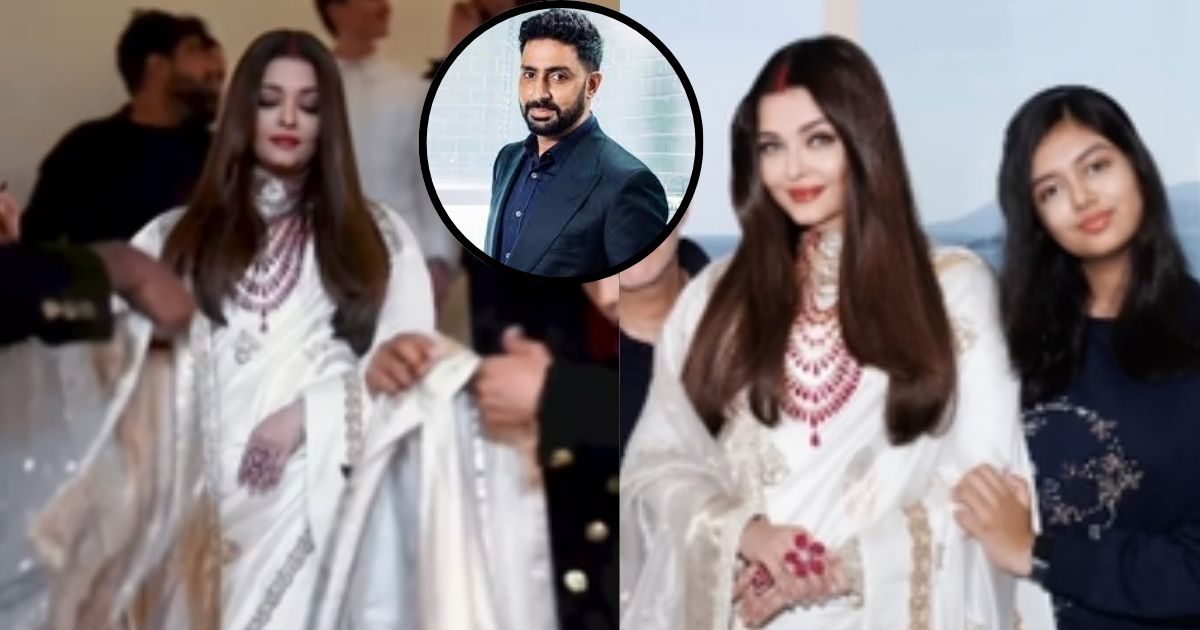 ऐश्वर्या राय ने सिंदूर लगाकर कान्स में दिया जवाब, फिर जाहिर किया अभिषेक से प्यार, आराध्या संग शेयर किया VIDEO