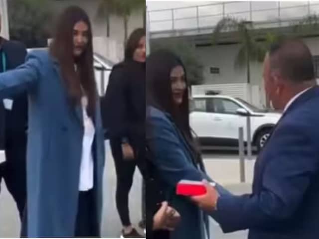 Aishwarya Rai reached Cannes with daughter Aaradhya, strong welcome at the airport Aishwarya Rai reached Cannes with daughter Aaradhya, strong welcome at the airport