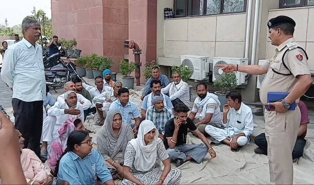 विवाहिता मौत पर बवाल, ससुर की गिरफ्तारी पर अड़े परिजन, बोले-पुलिस केस से...