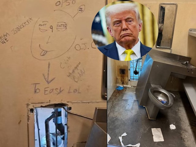 Toilet seat uprooted ... How did 10 prisoners run in US? Knowing knowing the trump will catch the forehead Toilet seat uprooted ... How did 10 prisoners run in US? Knowing knowing the trump will catch the forehead