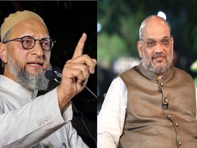असदुद्दीन ओवैसी को भरी संसद में अमित शाह ने कही थी एक बात, आज हो गई 'सच'