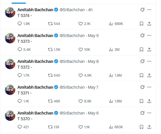Amitabh bachchan Tweet