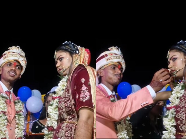 दुल्हन को खिलानी थी मिठाई, दूल्हे के अंदाज से सब हुए हैरान!