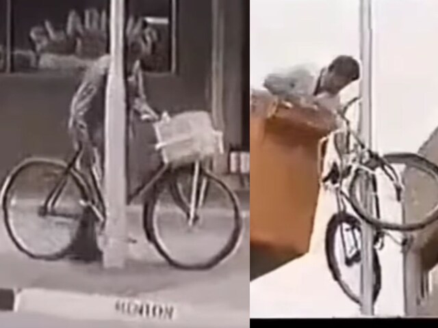 Cycle-Pole-prank-401-Instag-2025-05-95531ab3fb77899ebe2254bb9a46f323 Viral Video: Dangerous joke with the person, left the bicycle in the pillar