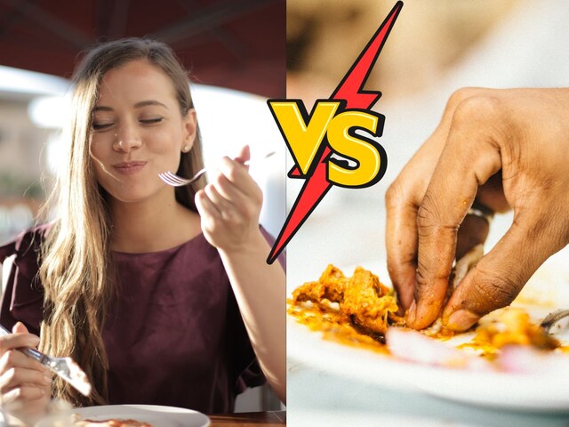 चम्मच छोड़िए... हाथ से खाना खाकर देखिए, 1, 2 या 3 नहीं सेहत को होंगे ढेरों लाभ