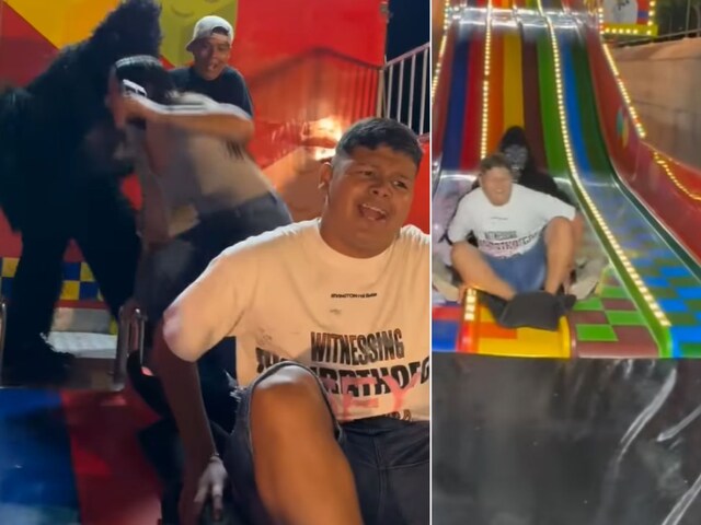 Gorilla-prank-001-Instagram-2025-05-74381220460141263c04e5b7801b4ebc Viral Prank Video Man Slides but Surprises to find gorilla instead his partner - Prank on the slide with a person as a gorilla, someone got wrong, then someone enjoyed!