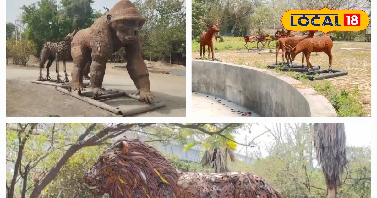 यूपी के इस पार्क में विदेशों जैसा माहौल, डायनासोर, मगरमच्छ, अजगर और शेर का पर्यटक उठाएंगे आनंद