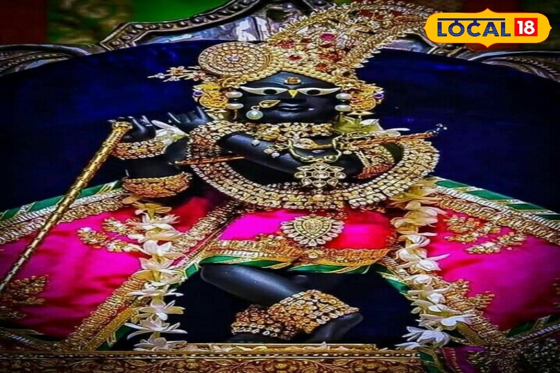 मथुरा न्यूज़, टॉप न्यूज़, ताज़ा ख़बर, हिंदी ख़बर, यूपी न्यूज़, वृन्दावन मंदिर, राधा रमण, तुलसी के भगवान, Mathura News, Top News, Latest News, Hindi News, UP News, Vrindavan Temple, Radha Raman, Lord Tulsi