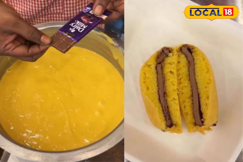 डेयरी मिल्क पकौड़ा भारत के पसंदीदा स्ट्रीट फूड पकौड़ों पर हमला जारी रखते हुए डेयरी मिल्क पकौड़ा ने भी ऐसा ही किया है। हैदराबाद में एक स्ट्रीट वेंडर ने पारंपरिक पकौड़े के घोल में डेयरी मिल्क चॉकलेट की एक पट्टी को डीप-फ्राई करके हरी चटनी के साथ परोसने का अपराध किया। फिर क्या था सोशल मीडिया पर वायरल। डेयरी मिल्क पकौड़ा भारत के पसंदीदा स्ट्रीट फूड पकौड़ों पर हमला जारी रखते हुए डेयरी मिल्क पकौड़ा ने भी ऐसा ही किया है। हैदराबाद में एक स्ट्रीट वेंडर ने पारंपरिक पकौड़े के घोल में डेयरी मिल्क चॉकलेट की एक पट्टी को डीप-फ्राई करके हरी चटनी के साथ परोसने का अपराध किया। फिर क्या था सोशल मीडिया पर वायरल।