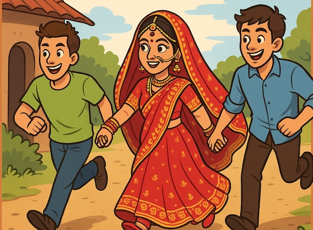 नव-विवाहित दुल्हन ने अपने पति और सास के साथ एक घोटाला किया, फिर 2 युवा नव-विवाहित दुल्हन ने अपने पति और सास के साथ एक घोटाला किया, फिर 2 युवा