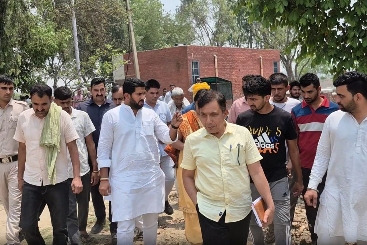 हरियाणा के इस गांव में 15 दिन से नहीं आया पानी बूंद-बूंद को तरसे लोग