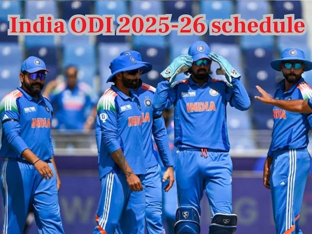 How many ODIs will India play in 2025-26? When and when you will be compete, note details How many ODIs will India play in 2025-26? When and when you will be compete, note details