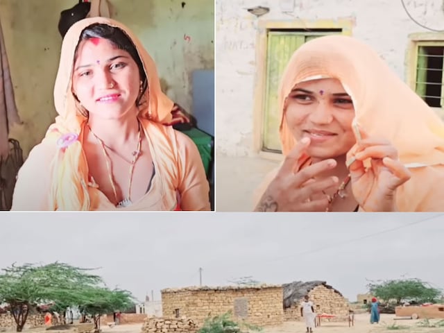 युगल गाँव में घूम रहा था, दुल्हन ने लिपस्टिक के लिए पूछा, शर्मा युगल के पास गया युगल गाँव में घूम रहा था, दुल्हन ने लिपस्टिक के लिए पूछा, शर्मा युगल के पास गया