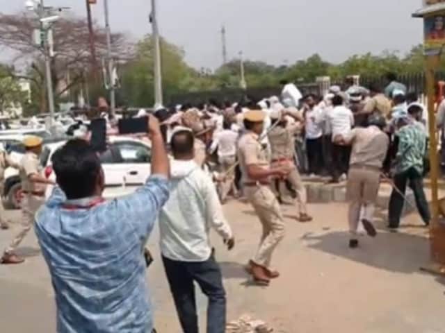 सबहाश मेघवाल हत्या के मामले में झुनझुनु में रूकस, प्रदर्शनकारियों पर लेथिचर्गे